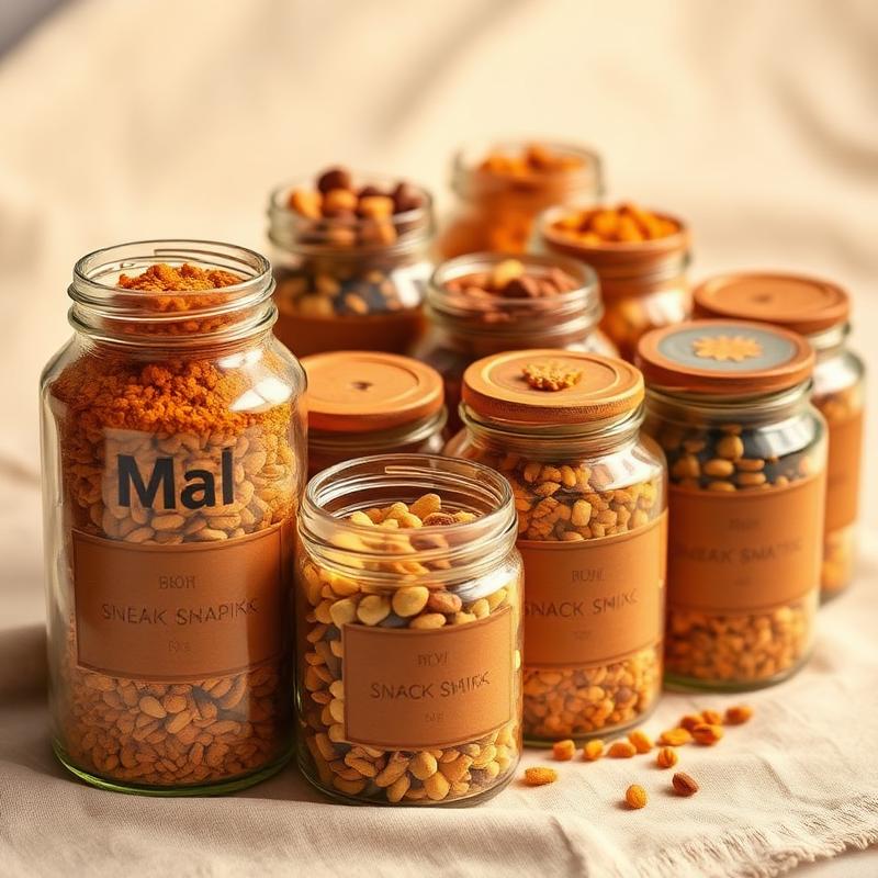 Dry snack jars